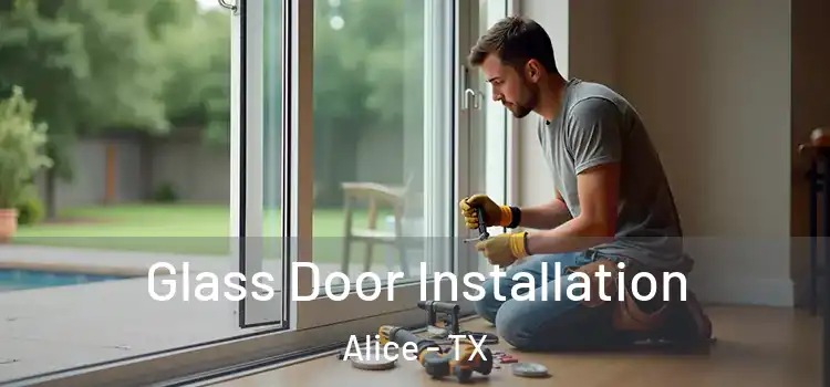 Glass Door Installation Alice - TX